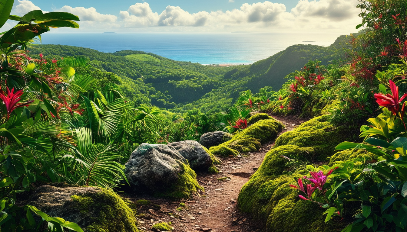 découvrez les magnifiques marches de martinique, un itinéraire enchanteur qui vous mène vers des paysages à couper le souffle. laissez-vous inspirer par la nature luxuriante et vivez une évasion inoubliable au cœur de cette île paradisiaque.