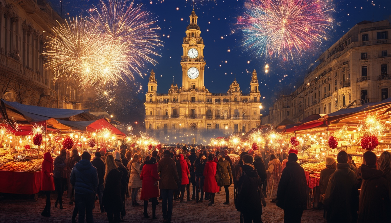 découvrez les traditions et festivités uniques pour célébrer le nouvel an à madrid. vivez des moments inoubliables avec des coutumes locales, des événements festifs et l'ambiance festive de la capitale espagnole.
