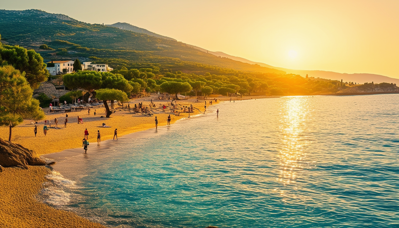explorez la magnifique plage de kalamata, un trésor caché de la côte grecque. entre ses eaux cristallines et son sable doré, découvrez un paysage enchanteur idéal pour des vacances inoubliables.
