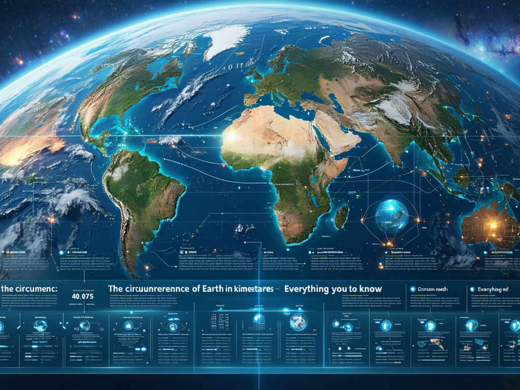 découvrez le tour de la terre en kilomètres et explorez les informations essentielles sur notre planète. apprenez comment cette mesure donne un aperçu fascinant de la géographie terrestre et de ses particularités.