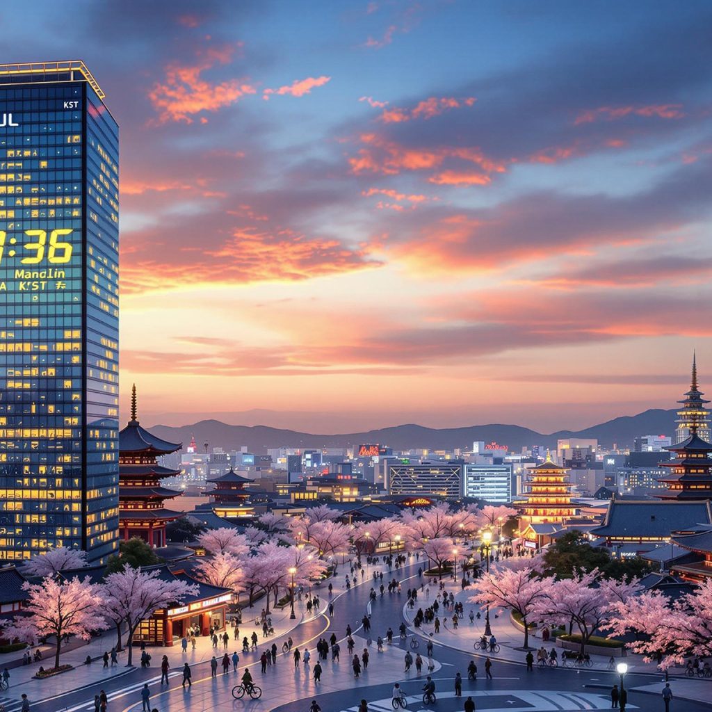 découvrez l'heure actuelle à séoul, ainsi que les informations sur le fuseau horaire et les ajustements relatifs à l'heure d'été. restez informé des changements horaires pour planifier vos activités et vos voyages en toute sérénité.