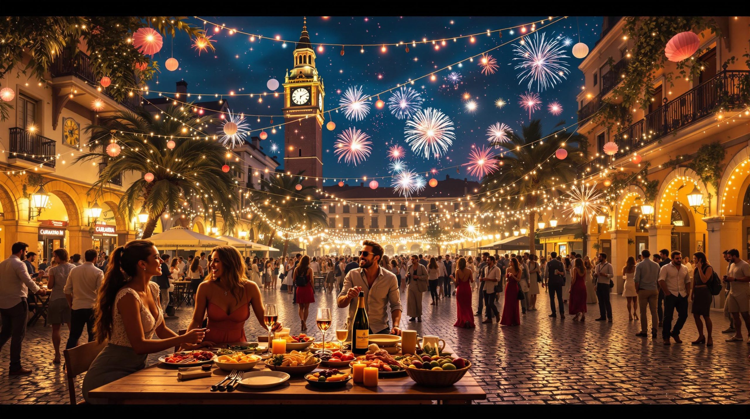 découvrez comment fêter le nouvel an en espagne avec ses traditions uniques, des conseils pratiques et des astuces pour vivre une soirée mémorable, entre raisins porte-bonheur, feux d’artifice et ambiance festive.