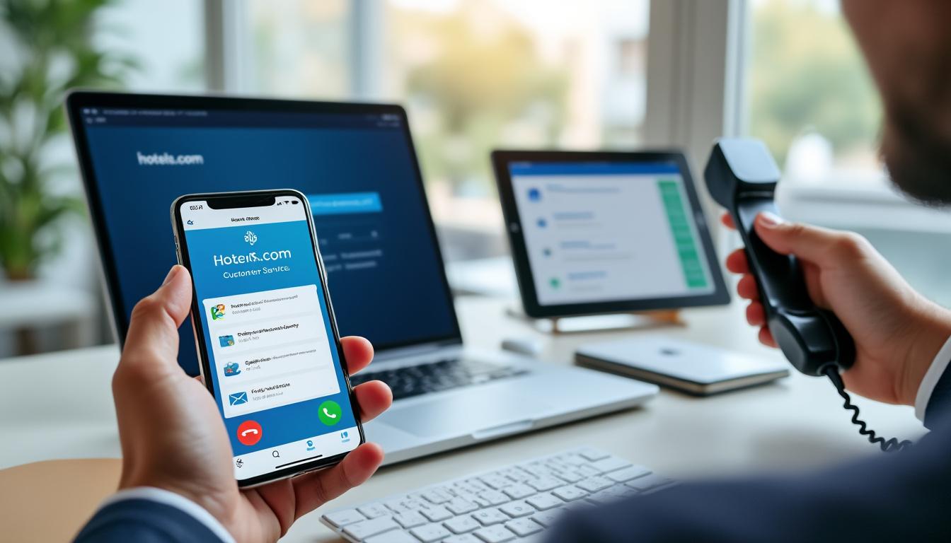 découvrez toutes les méthodes pour contacter facilement hotels.com : téléphone, email, chat en ligne et plus encore pour une assistance rapide et efficace.